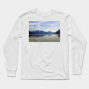 Turnagain Arm Reflections Long Sleeve T-Shirt